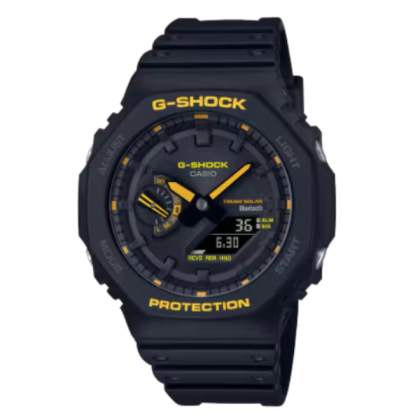 Casio G-Shock GA-B2100CY-1ADR Caution Yellow Series Analog-Digital Men Sport Watch 